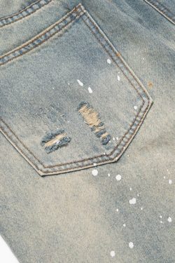 Style Core Aesthetics, New Style Trends - 'Splat' Jeans