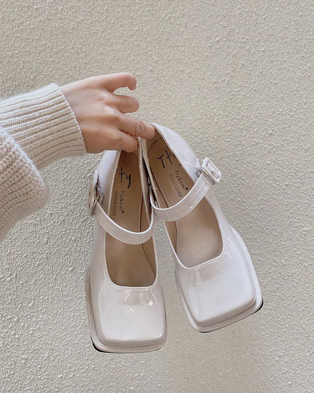 Style Core Aesthetics, New Style Trends - Square Toe Mary Jane Sandals Style Core Aesthetics, New Style Trends - Square Toe Mary Jane Sandals