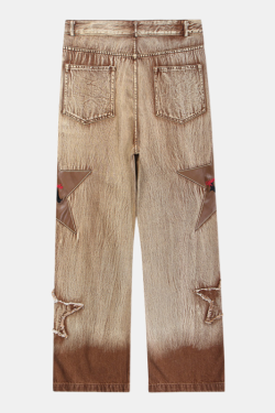 Style Core Aesthetics, New Style Trends - 'Starred' Jeans