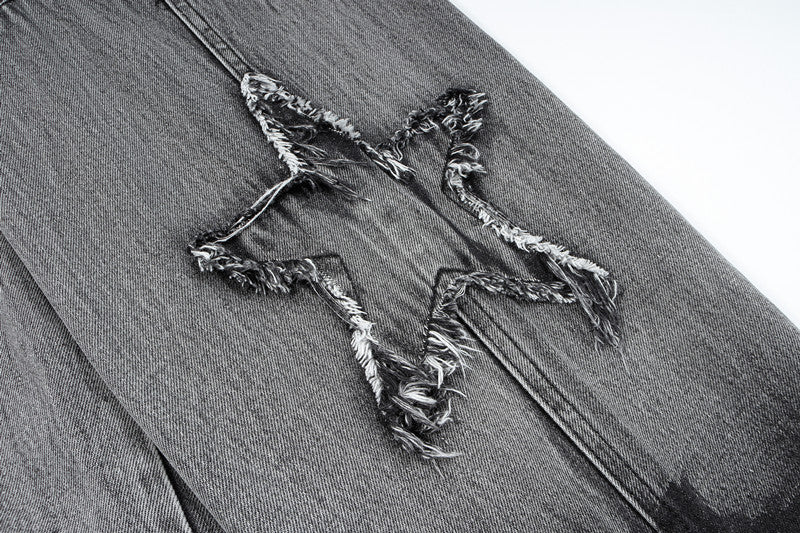 Style Core Aesthetics, New Style Trends - 'Starred' Jeans Style Core Aesthetics, New Style Trends - 'Starred' Jeans