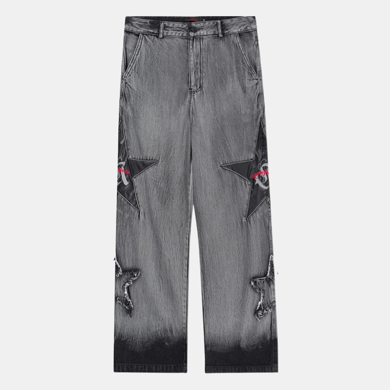 Style Core Aesthetics, New Style Trends - 'Starred' Jeans Style Core Aesthetics, New Style Trends - 'Starred' Jeans