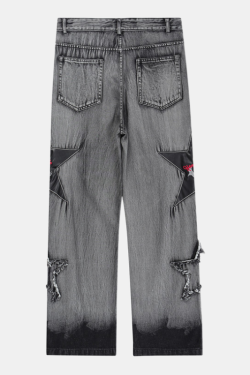 Style Core Aesthetics, New Style Trends - 'Starred' Jeans