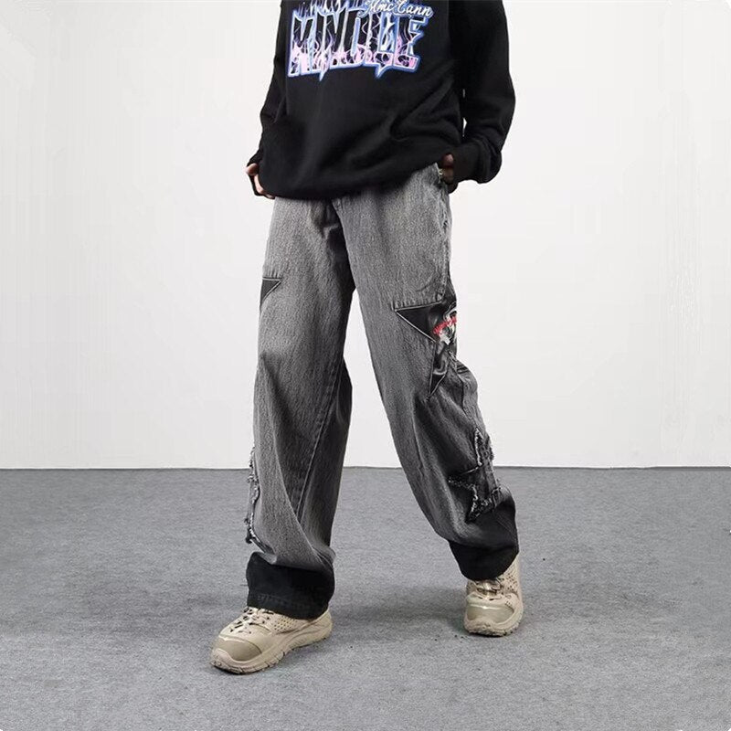 Style Core Aesthetics, New Style Trends - 'Starred' Jeans Style Core Aesthetics, New Style Trends - 'Starred' Jeans