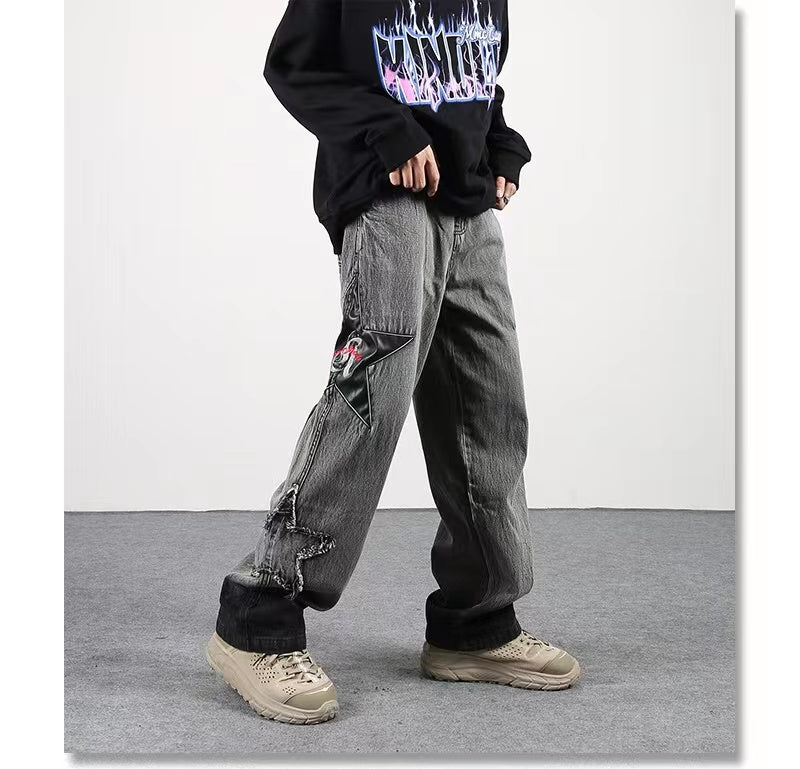 Style Core Aesthetics, New Style Trends - 'Starred' Jeans Style Core Aesthetics, New Style Trends - 'Starred' Jeans