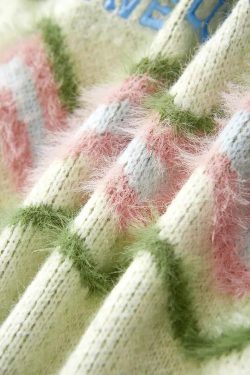 Style Core Aesthetics, New Style Trends - Stars Twinkle Fluffy Sweater Vest