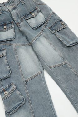Style Core Aesthetics, New Style Trends - 'Stitch' Jeans