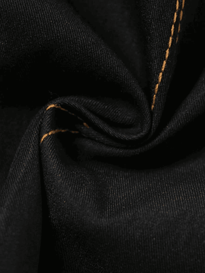 Style Core Aesthetics, New Style Trends - Stitched Detail Cutout Denim Cropped Tank Top Style Core Aesthetics, New Style Trends - Stitched Detail Cutout Denim Cropped Tank Top