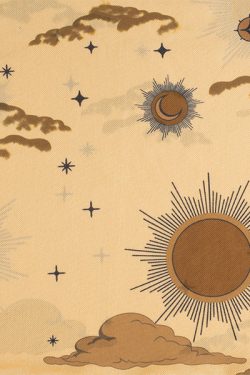 Style Core Aesthetics, New Style Trends - Sun & Moon Mesh Top