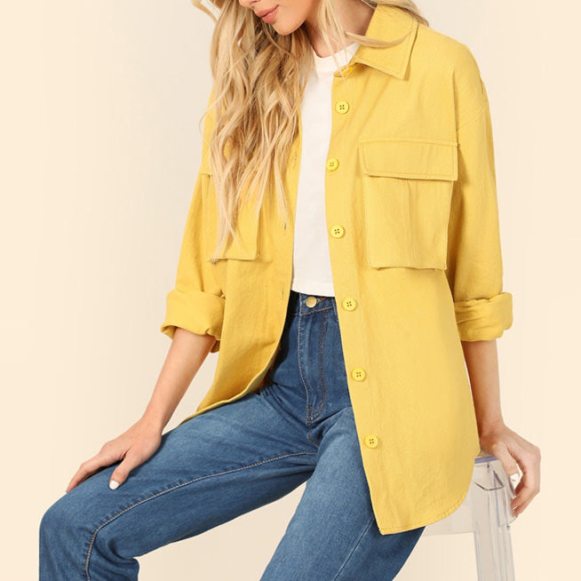 Style Core Aesthetics, New Style Trends - Sunshine Yellow Shirt Style Core Aesthetics, New Style Trends - Sunshine Yellow Shirt