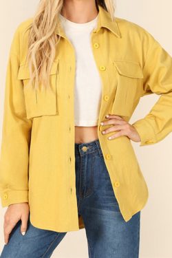 Style Core Aesthetics, New Style Trends - Sunshine Yellow Shirt