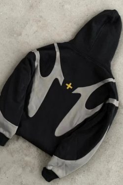 Style Core Aesthetics, New Style Trends - Sweat capuche vintage