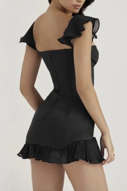 Style Core Aesthetics, New Style Trends - Sweetheart Neckline Corset Mini Dress