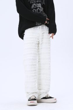 Style Core Aesthetics, New Style Trends - 'Tassle' Jeans