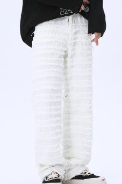 Style Core Aesthetics, New Style Trends - 'Tassle' Jeans