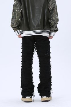 Style Core Aesthetics, New Style Trends - 'Tassle' Jeans