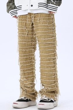 Style Core Aesthetics, New Style Trends - 'Tassle' Jeans