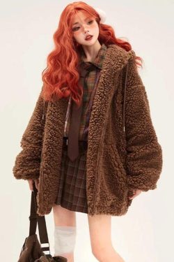 Style Core Aesthetics, New Style Trends - Teddy Bear Jacket