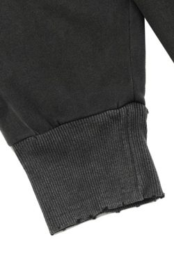 Style Core Aesthetics, New Style Trends - 'The Throne' Ripped Cotton Sweater