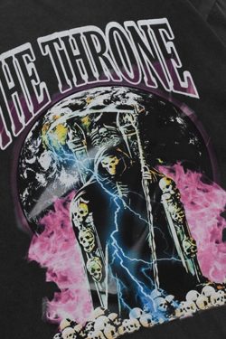 Style Core Aesthetics, New Style Trends - 'The Throne' Ripped Cotton Sweater