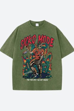 Style Core Aesthetics, New Style Trends - Travis Scott Sicko Mode Tee