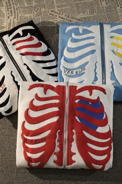 Style Core Aesthetics, New Style Trends - Veste squelette coeur