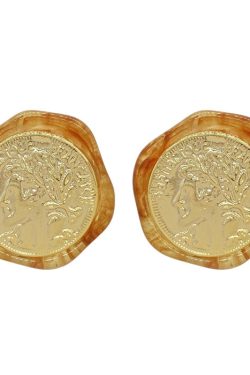 Style Core Aesthetics, New Style Trends - Vintage Aesthetic Coin Earrings