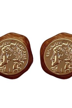 Style Core Aesthetics, New Style Trends - Vintage Aesthetic Coin Earrings