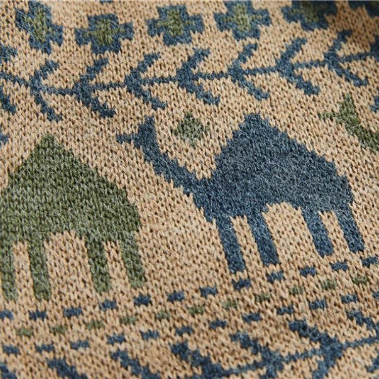 Style Core Aesthetics, New Style Trends - Vintage Camel Knitted Sweater Style Core Aesthetics, New Style Trends - Vintage Camel Knitted Sweater