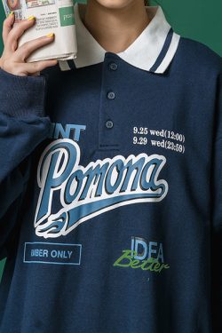 Style Core Aesthetics, New Style Trends - Vintage Collar Sweatshirt