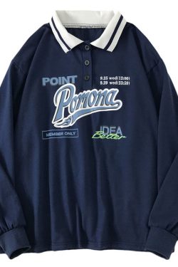 Style Core Aesthetics, New Style Trends - Vintage Collar Sweatshirt