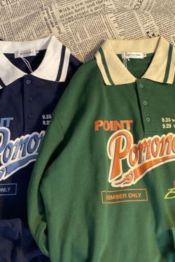 Style Core Aesthetics, New Style Trends - Vintage Collar Sweatshirt