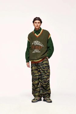 Style Core Aesthetics, New Style Trends - Vintage Enjoy Yourself Knitted Sweater Vest