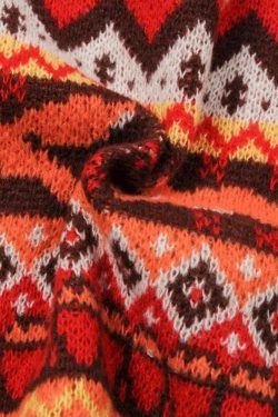 Style Core Aesthetics, New Style Trends - Vintage Fox Embroidered Christmas Sweater