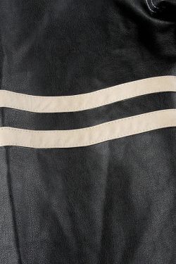 Style Core Aesthetics, New Style Trends - Vintage Grunge Biker Zip-Up Faux Leather Jacket