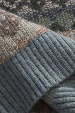 Style Core Aesthetics, New Style Trends - Vintage Jacquard Knitted Sweater