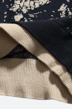 Style Core Aesthetics, New Style Trends - Vintage Mountain Knitted Sweater