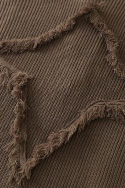 Style Core Aesthetics, New Style Trends - Vintage Pockets Tasseled Knitted Cardigan