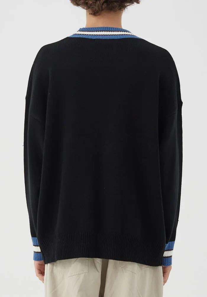 Style Core Aesthetics, New Style Trends - Vintage Teddy Embroidered Knitted Sweater Style Core Aesthetics, New Style Trends - Vintage Teddy Embroidered Knitted Sweater