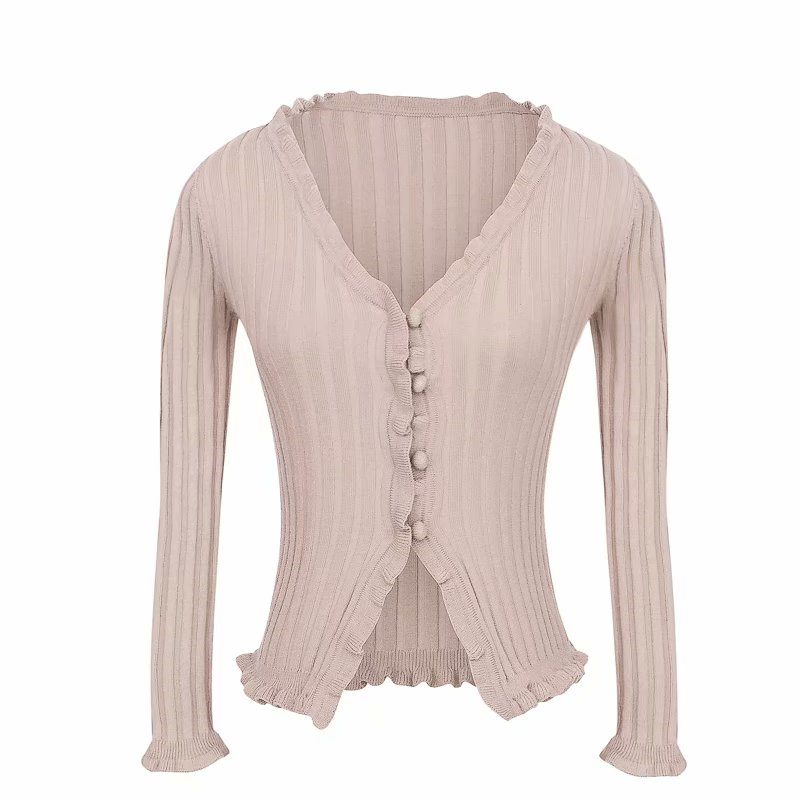 Style Core Aesthetics, New Style Trends - Vivian Ribbed Cardigan Style Core Aesthetics, New Style Trends - Vivian Ribbed Cardigan