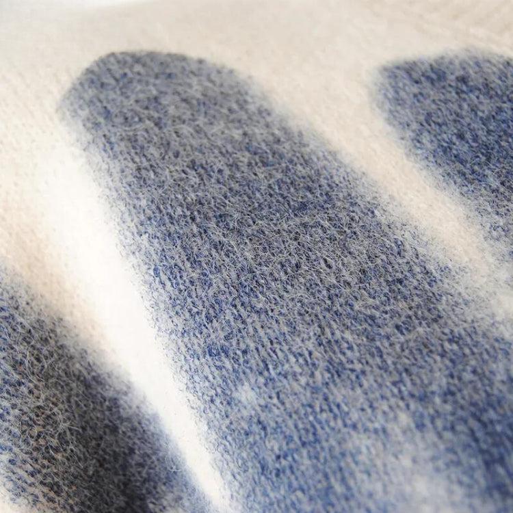 Style Core Aesthetics, New Style Trends - Wavy Line Design Knitted Sweater Style Core Aesthetics, New Style Trends - Wavy Line Design Knitted Sweater