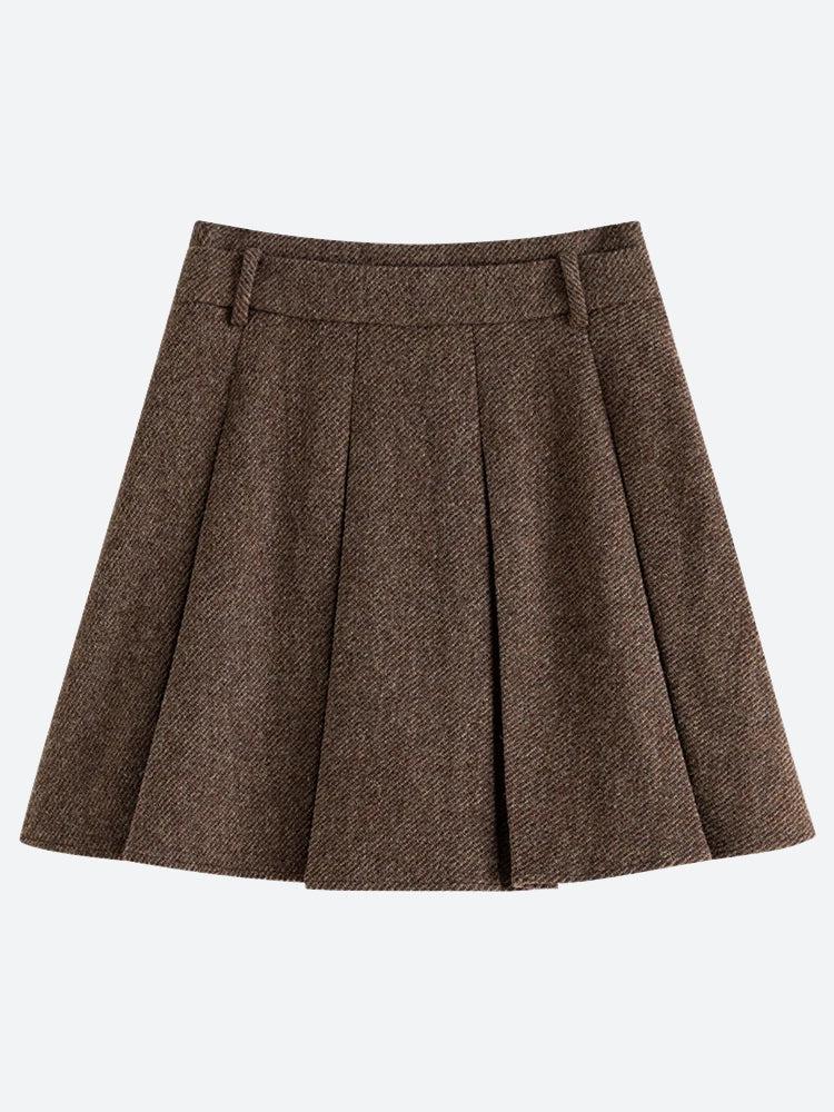 Style Core Aesthetics, New Style Trends - Wool Blazer Jacket & Mini Skirt Two Piece Set Style Core Aesthetics, New Style Trends - Wool Blazer Jacket & Mini Skirt Two Piece Set