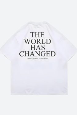 Style Core Aesthetics, New Style Trends - World Has Changed Graphic Tee