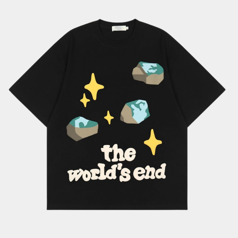 Style Core Aesthetics, New Style Trends - 'Worlds end' T shirt Style Core Aesthetics, New Style Trends - 'Worlds end' T shirt