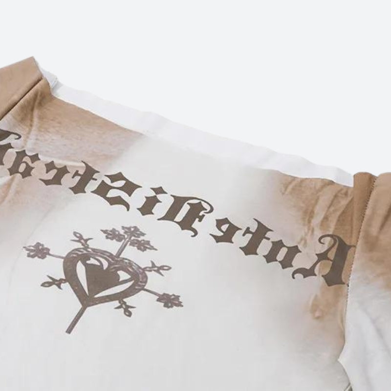 Style Core Aesthetics, New Style Trends - Y2K Ante Distrad Top Style Core Aesthetics, New Style Trends - Y2K Ante Distrad Top