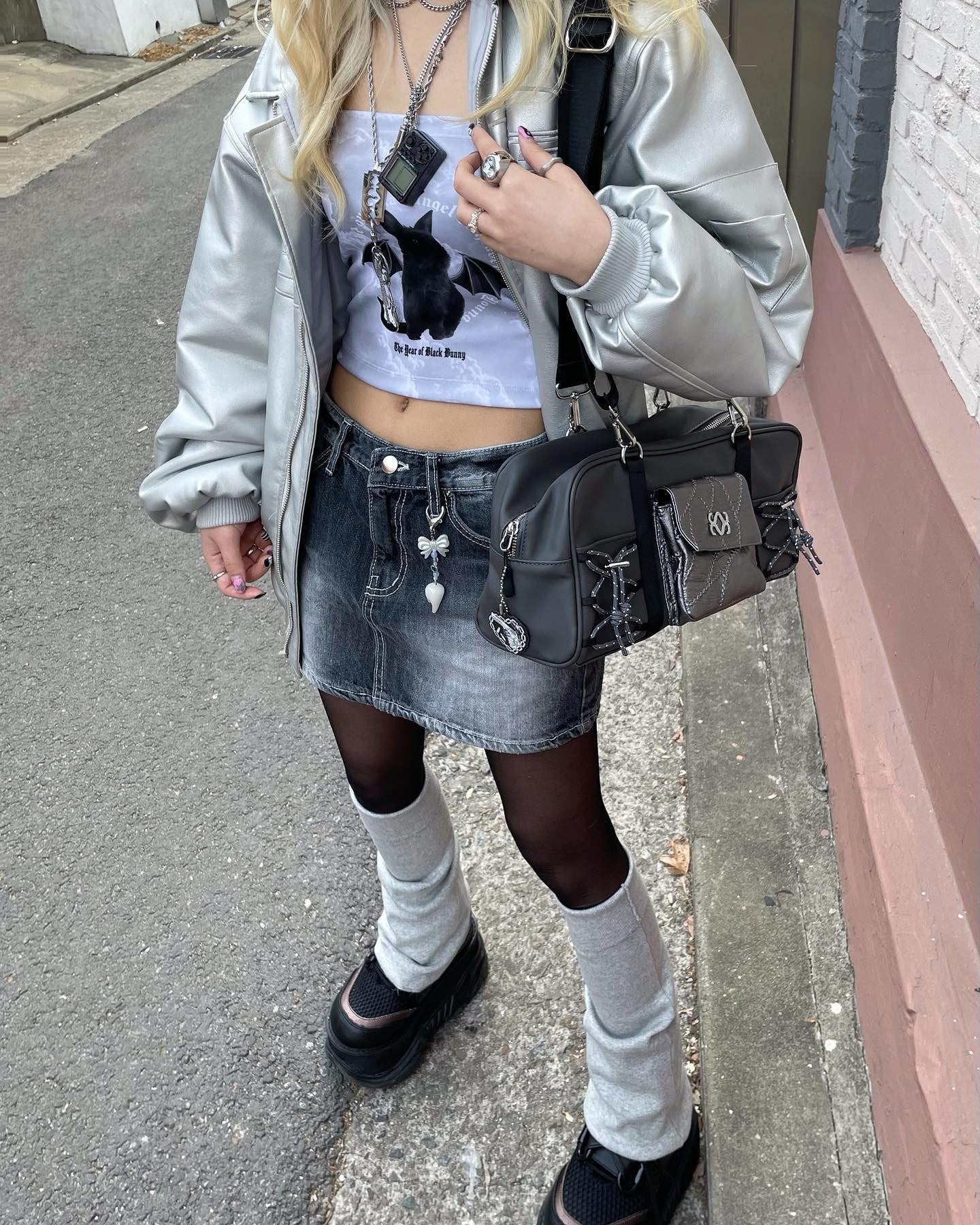 Style Core Aesthetics, New Style Trends - Y2K Bat Rabbit Tube Top Style Core Aesthetics, New Style Trends - Y2K Bat Rabbit Tube Top