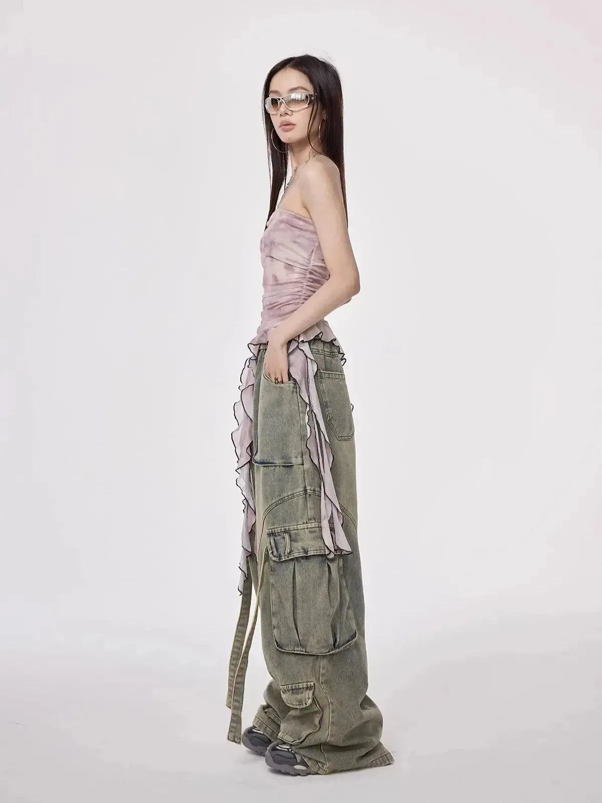 Style Core Aesthetics, New Style Trends - Y2K Cargo Jeans Style Core Aesthetics, New Style Trends - Y2K Cargo Jeans