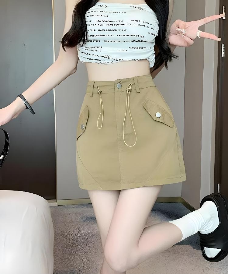 Style Core Aesthetics, New Style Trends - Y2K Cargo Mini Skort Style Core Aesthetics, New Style Trends - Y2K Cargo Mini Skort