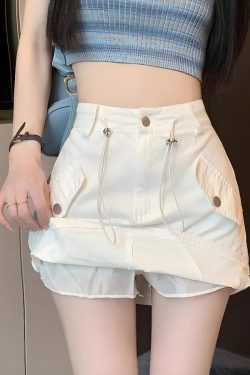Style Core Aesthetics, New Style Trends - Y2K Cargo Mini Skort