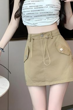 Style Core Aesthetics, New Style Trends - Y2K Cargo Mini Skort