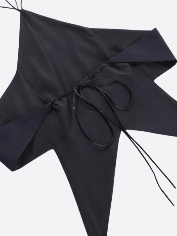 Style Core Aesthetics, New Style Trends - Y2k Star Lace Up Backless Top Style Core Aesthetics, New Style Trends - Y2k Star Lace Up Backless Top